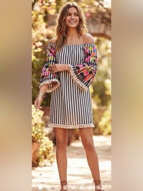 PHILOSOPHY EMBRODIERED DRESS